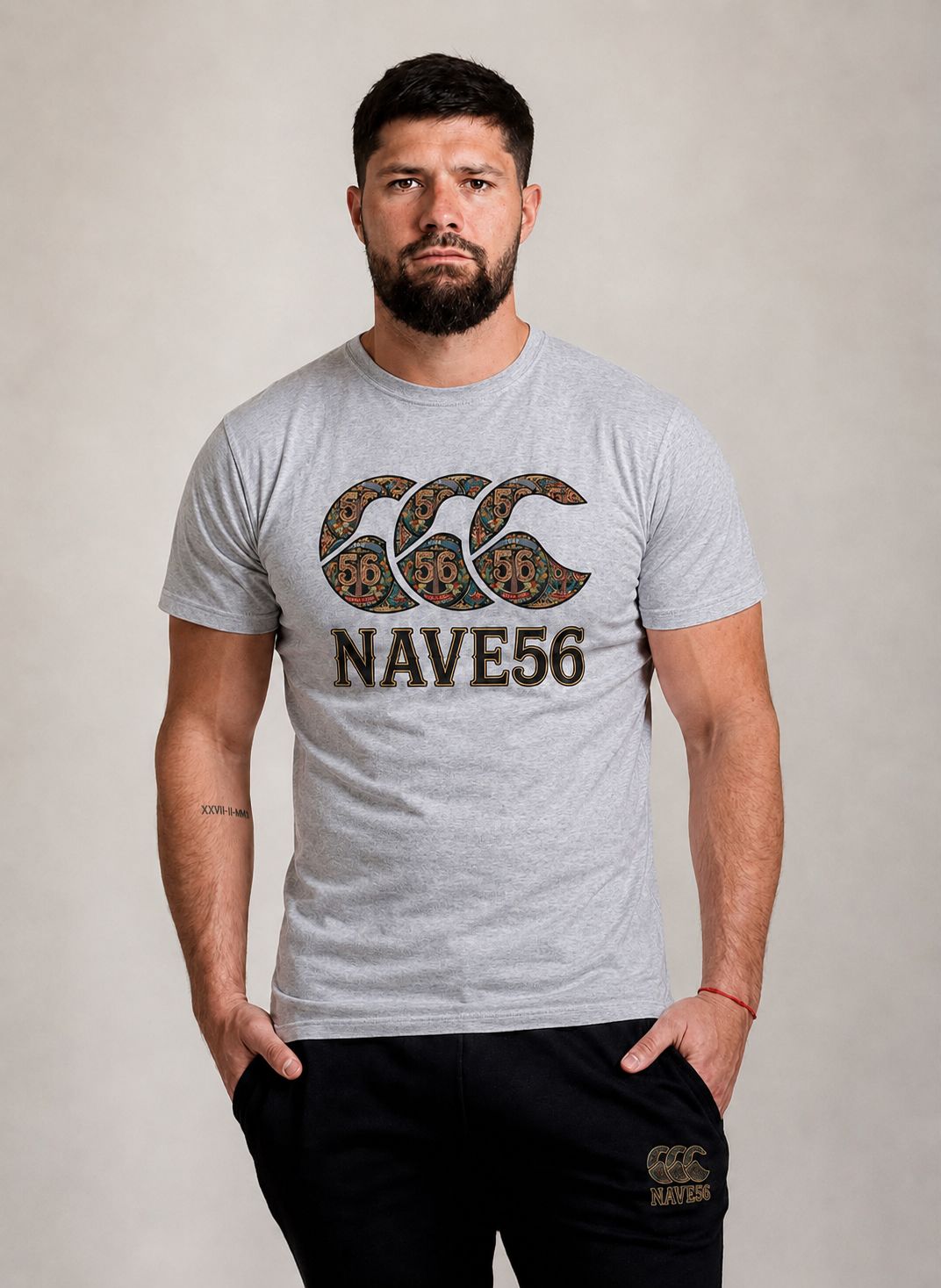 REMERA LOGO NAVE56 - MARCA CANTERBURY - Imagen 2